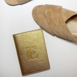 Elton John Gold Passport Wallet